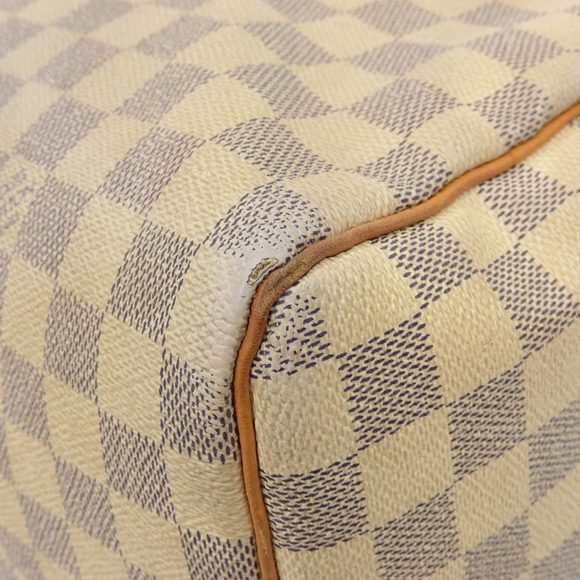 LOUIS VUITTON Damier Azure Speedy 30 Handbag Small Boston Bag N41533 - Picture 6 of 6